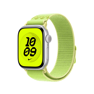 Apple Nike Sport Loop, 46 mm, dzeltena - Siksniņa pulkstenim