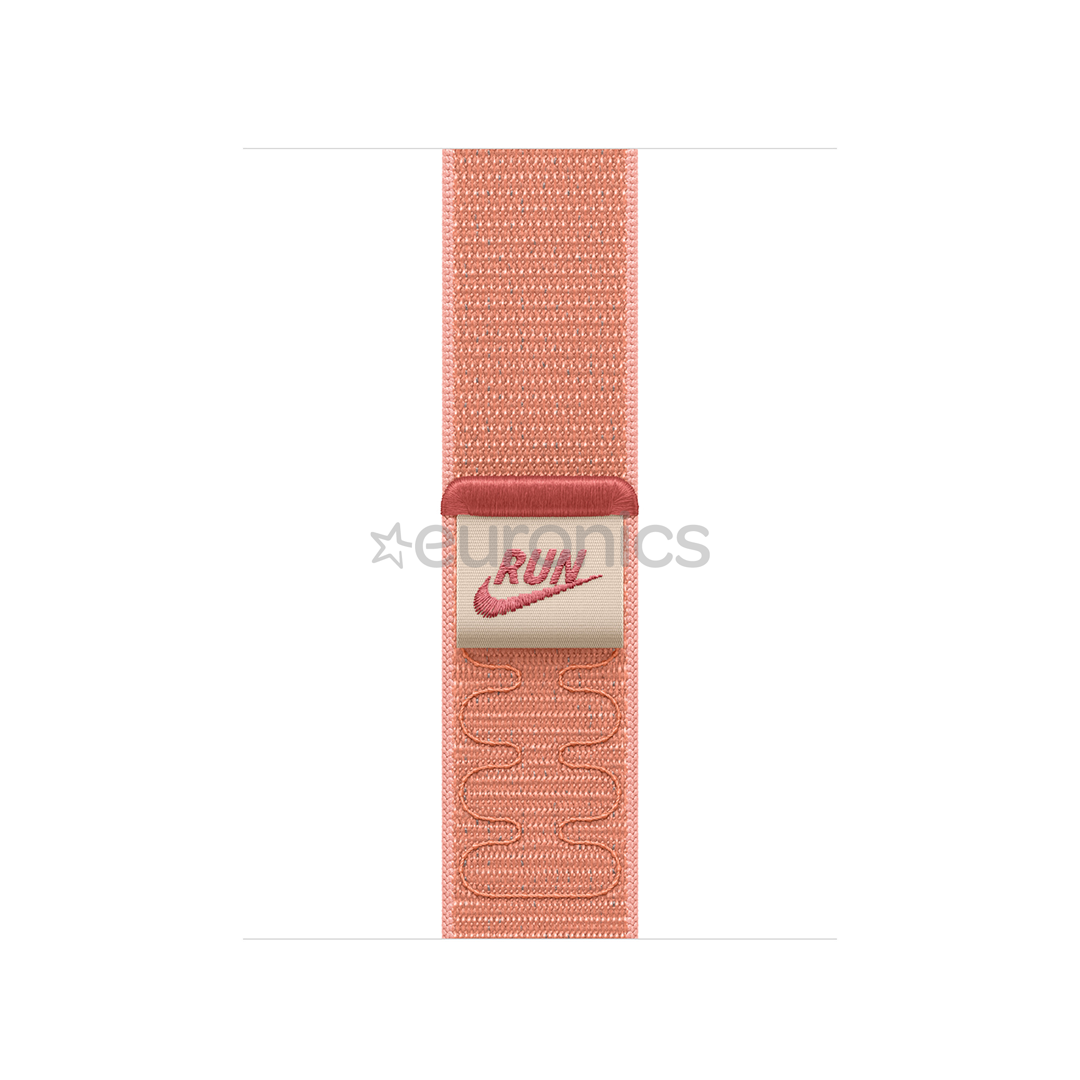 Apple Nike Sport Loop, 46 mm, rozā - Siksniņa pulkstenim