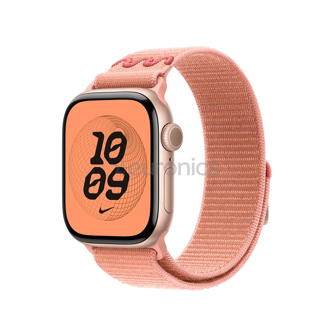 Apple Nike Sport Loop, 46 mm, rozā - Siksniņa pulkstenim