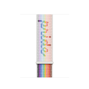 Apple Sport Loop Pride Edition, 41 mm, daudzkrāsaina - Siksniņa pulkstenim MGXU4ZM/A