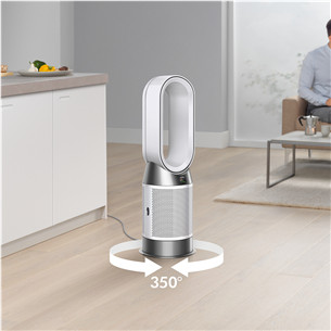 Dyson Purifier Hot+Cool HP1, balta/sudraba - Gaisa attīrītājs