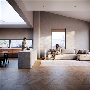 Dyson Purifier Hot+Cool HP1, balta/sudraba - Gaisa attīrītājs