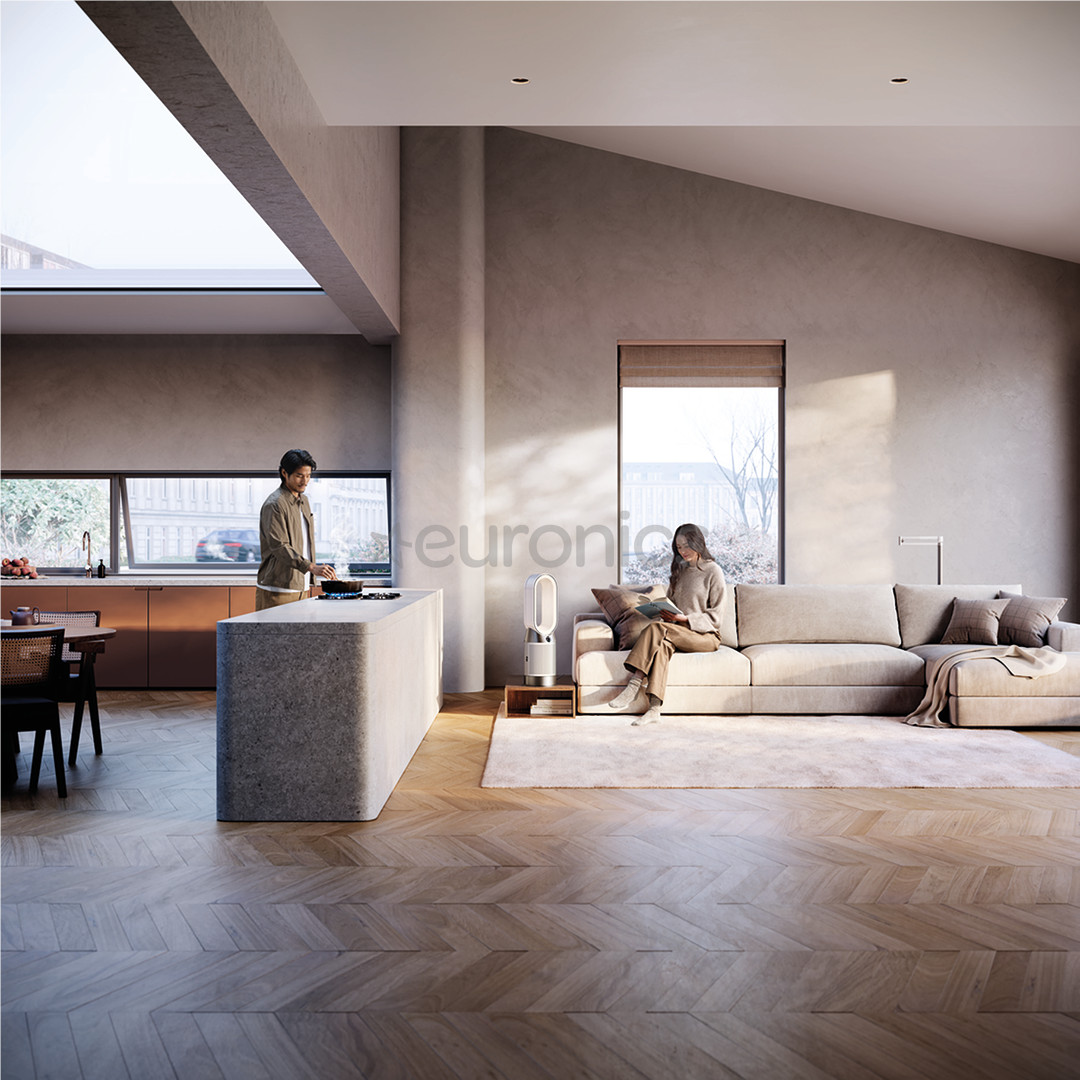 Dyson Purifier Hot+Cool HP1, balta/sudraba - Gaisa attīrītājs