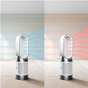 Dyson Purifier Hot+Cool HP1, balta/sudraba - Gaisa attīrītājs