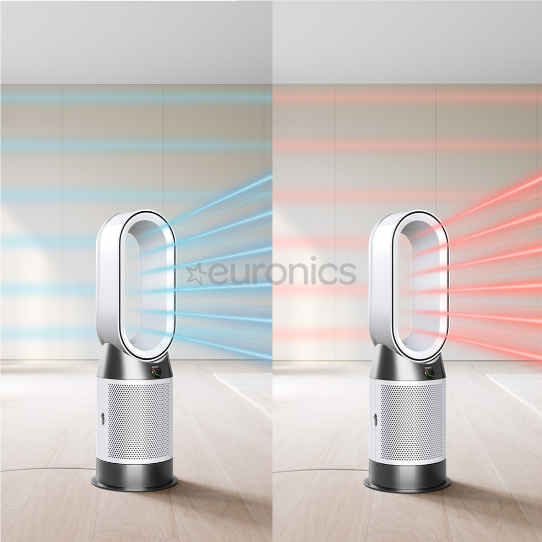 Dyson Purifier Hot+Cool HP1, balta/sudraba - Gaisa attīrītājs