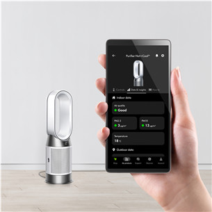 Dyson Purifier Hot+Cool HP1, balta/sudraba - Gaisa attīrītājs