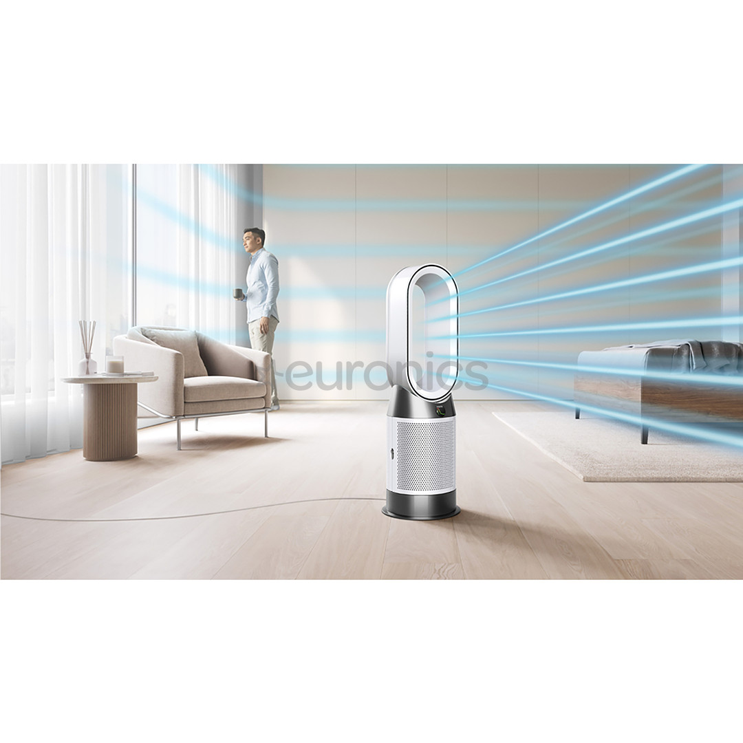Dyson Purifier Hot+Cool HP1, balta/sudraba - Gaisa attīrītājs