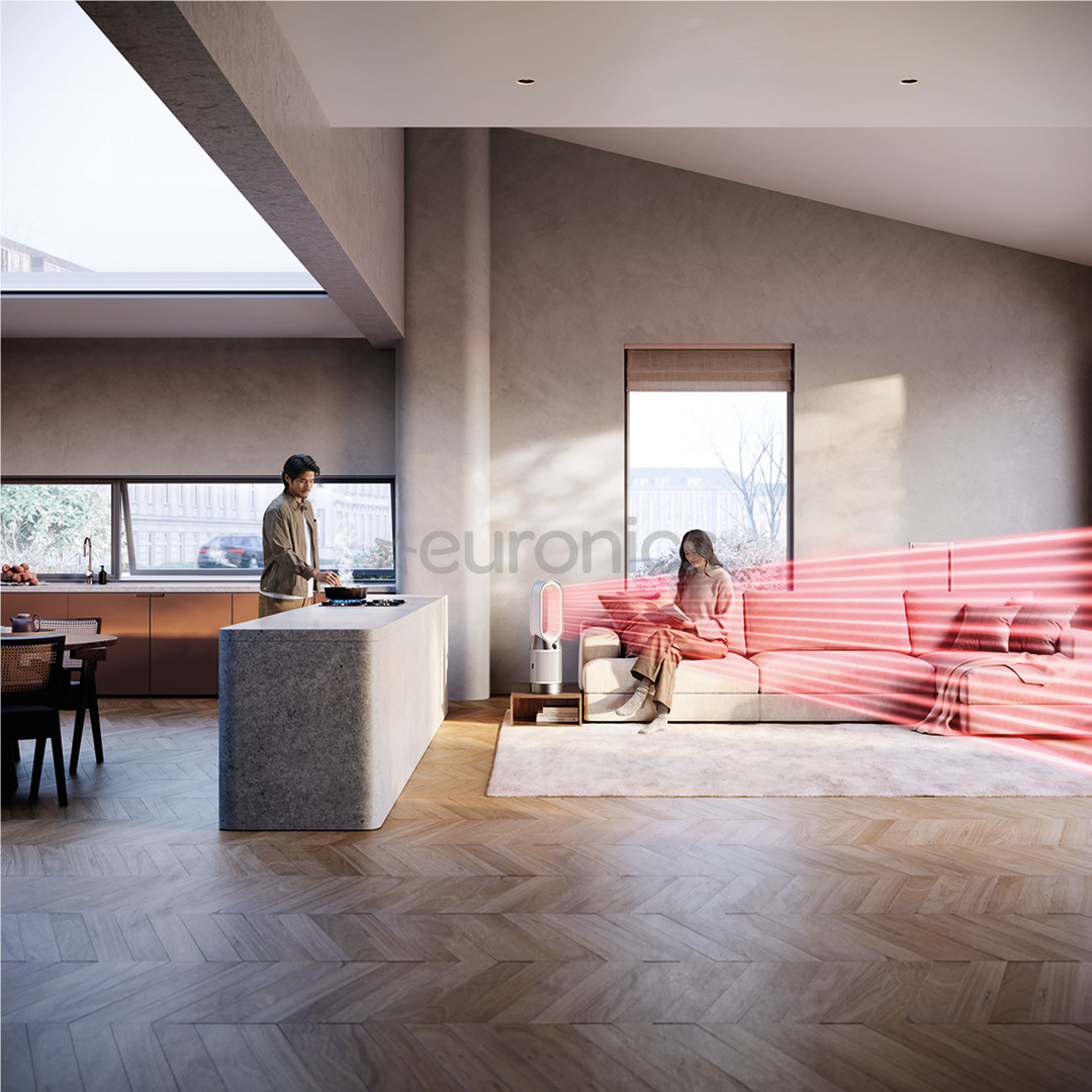 Dyson Purifier Hot+Cool HP1, balta/sudraba - Gaisa attīrītājs