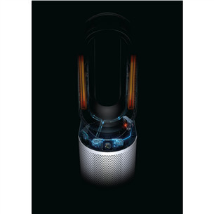 Dyson Purifier Hot+Cool HP1, balta/sudraba - Gaisa attīrītājs