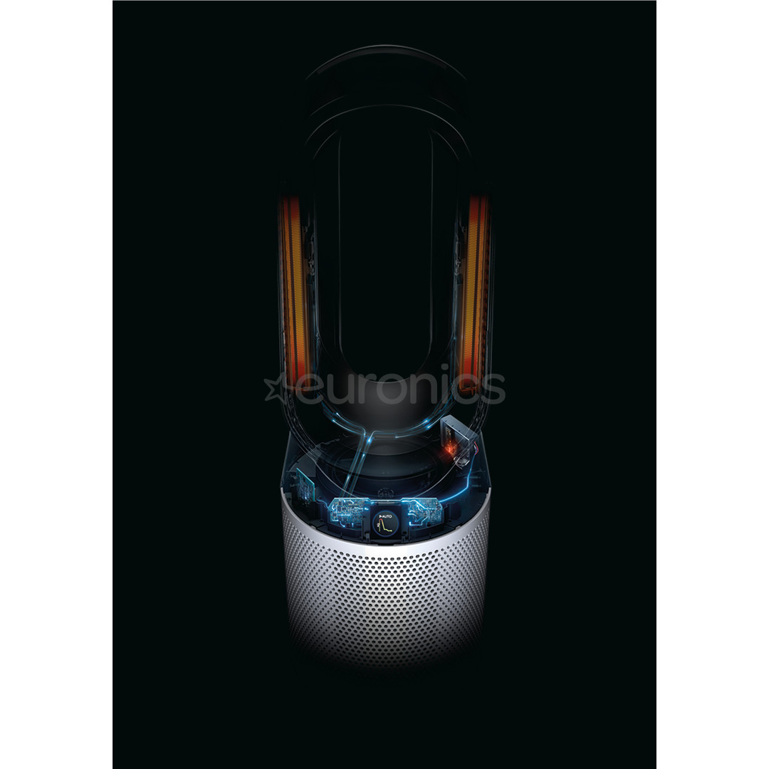 Dyson Purifier Hot+Cool HP1, balta/sudraba - Gaisa attīrītājs