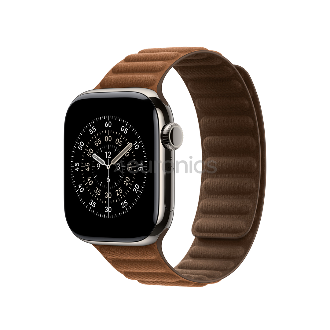 Apple Magnetic Link, 46 mm, S/M, brūna - Siksniņa pulkstenim