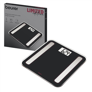 Beurer, Limited Edition, black - Diagnostic bathroom scale