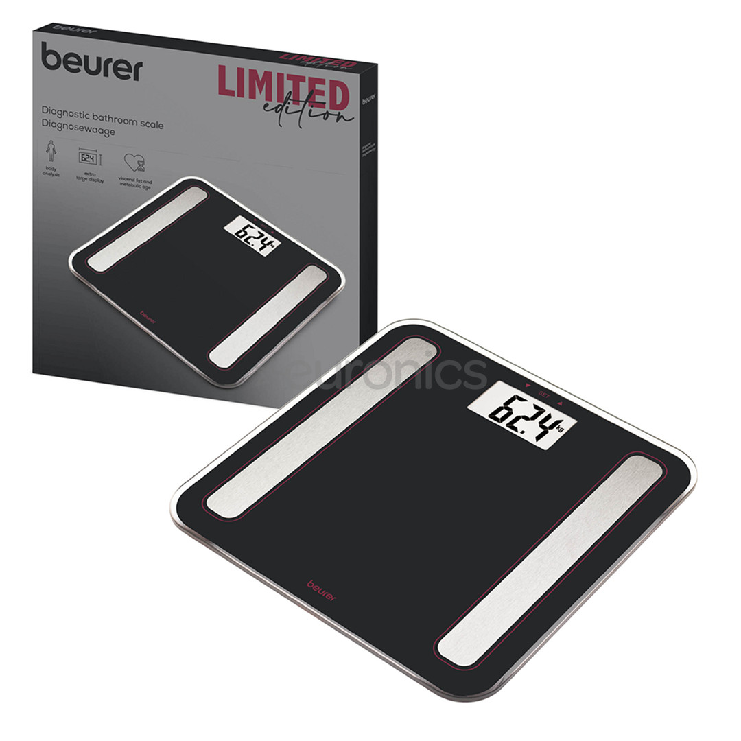 Beurer, Limited Edition, black - Diagnostic bathroom scale