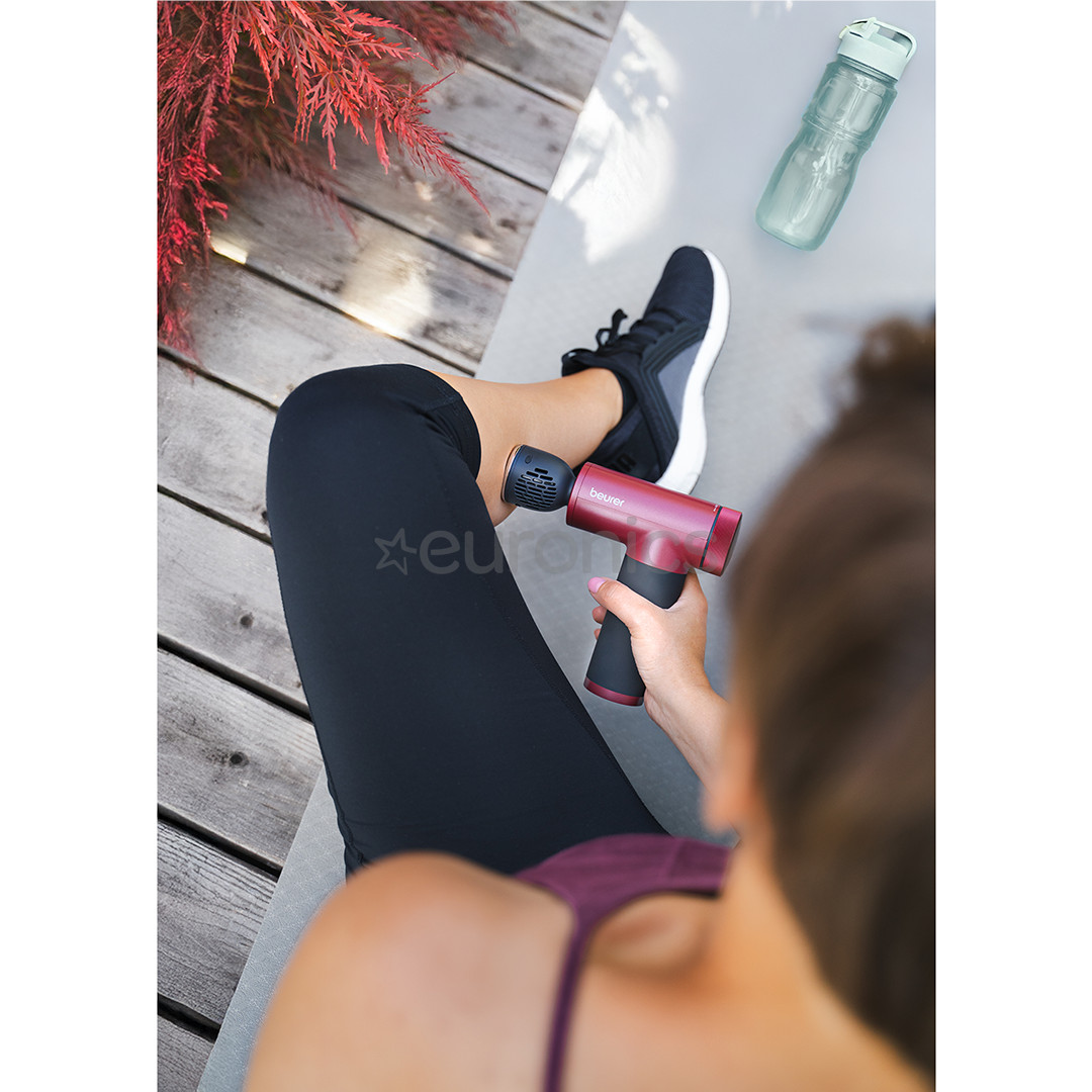 Beurer MG 195 Hot & Cold Limited Edition, melna/sarkana - Masāžas ierīce