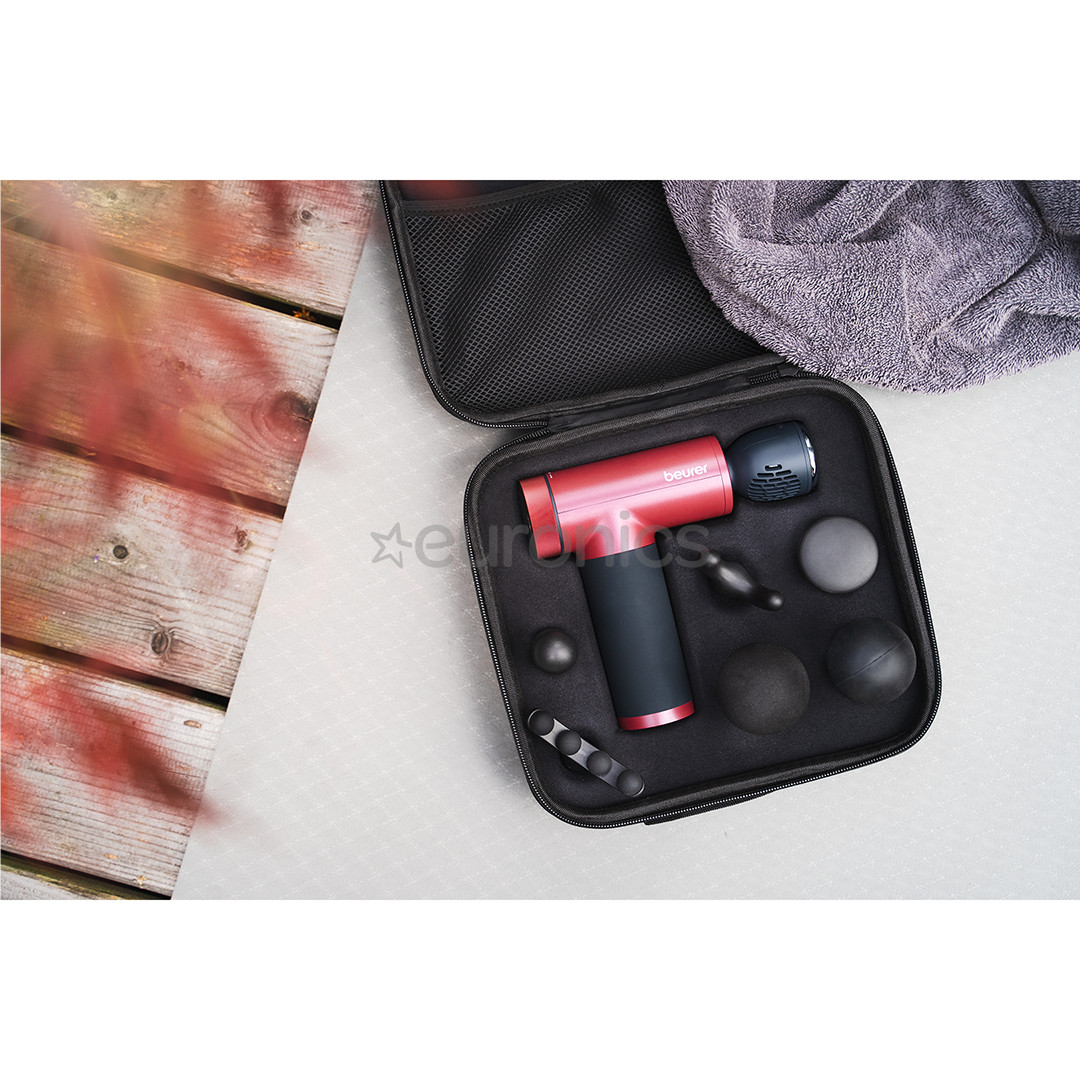 Beurer MG 195 Hot & Cold Limited Edition, melna/sarkana - Masāžas ierīce