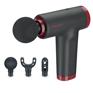 Beurer MG 89 CompactPower Limited Edition, black/red - Massage gun MG89LE25