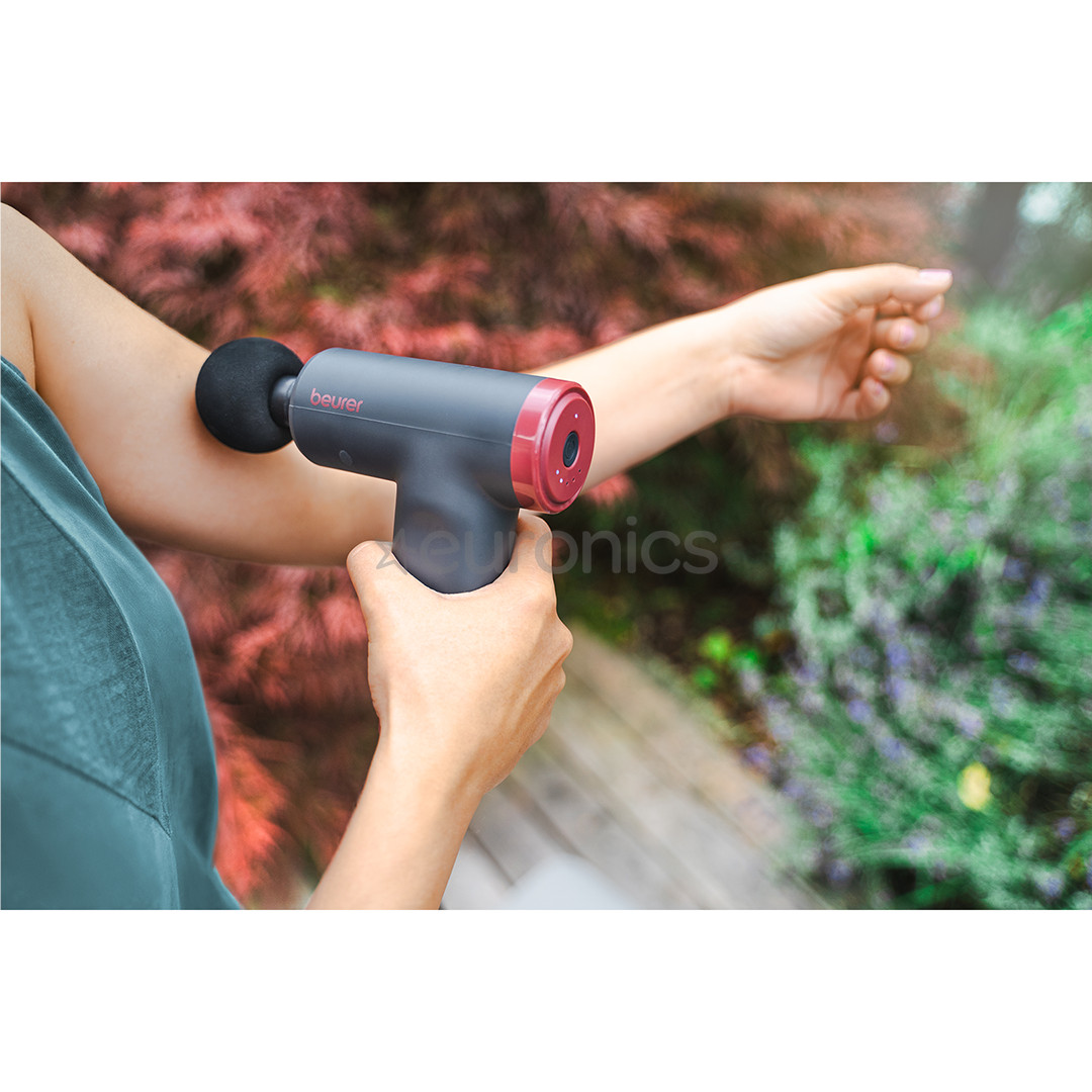 Beurer MG 89 CompactPower Limited Edition, черный/красный - Массажный пистолет
