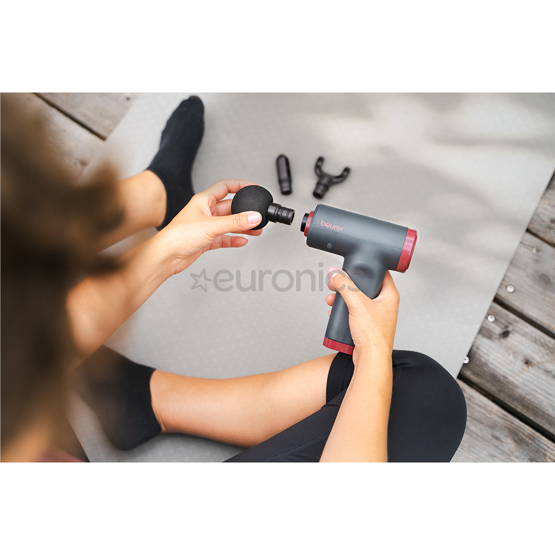 Beurer MG 89 CompactPower Limited Edition, черный/красный - Массажный пистолет
