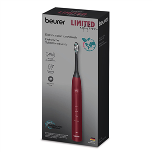 Beurer SC 30 Limited Edition, melna/sarkana - Elektriskā zobu birste