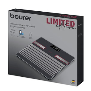 Beurer BF 451 Limited Edition, Bluetooth®, черный - Диагностические напольные весы
