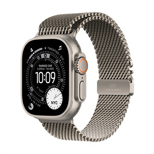 Apple Titanium Milanese Loop, 49 mm, L, nerūsējošā tērauda - Siksniņa pulkstenim