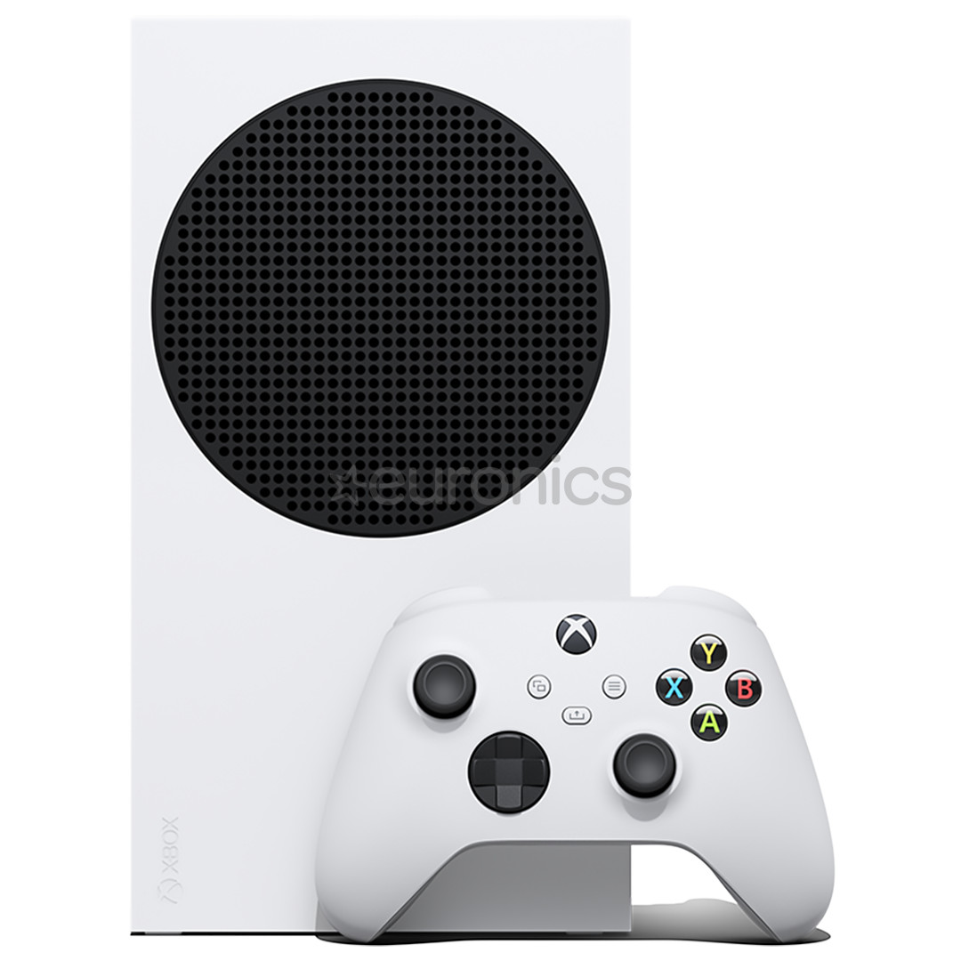 Microsoft Xbox Series S All-Digital, 512 GB, balta - Spēļu konsole