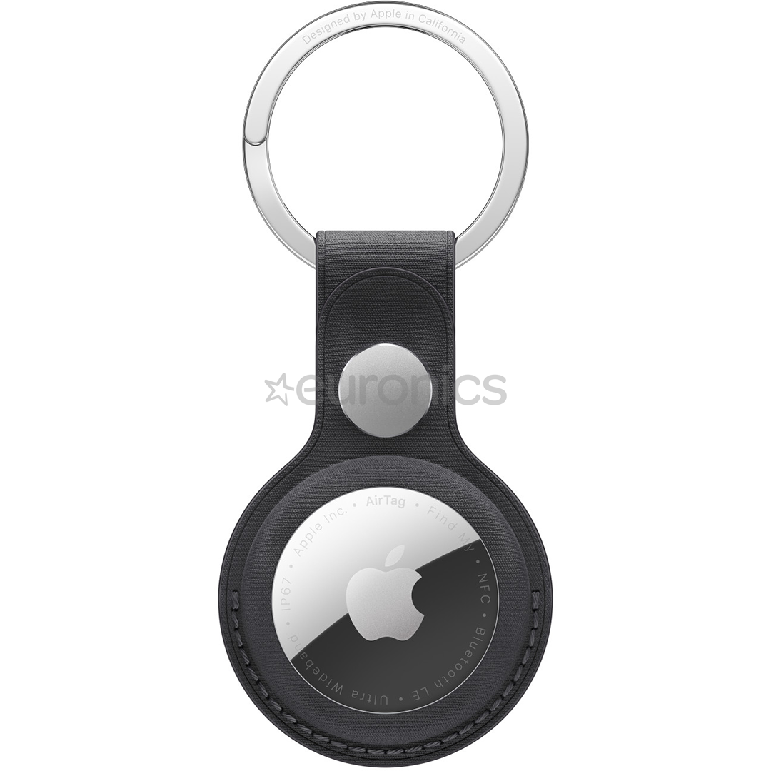 Apple AirTag FineWoven Key Ring, black - Case