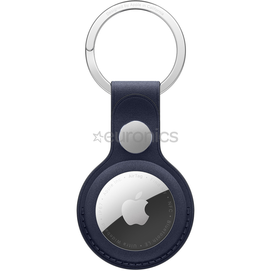 Apple AirTag FineWoven Key Ring, navy - Case
