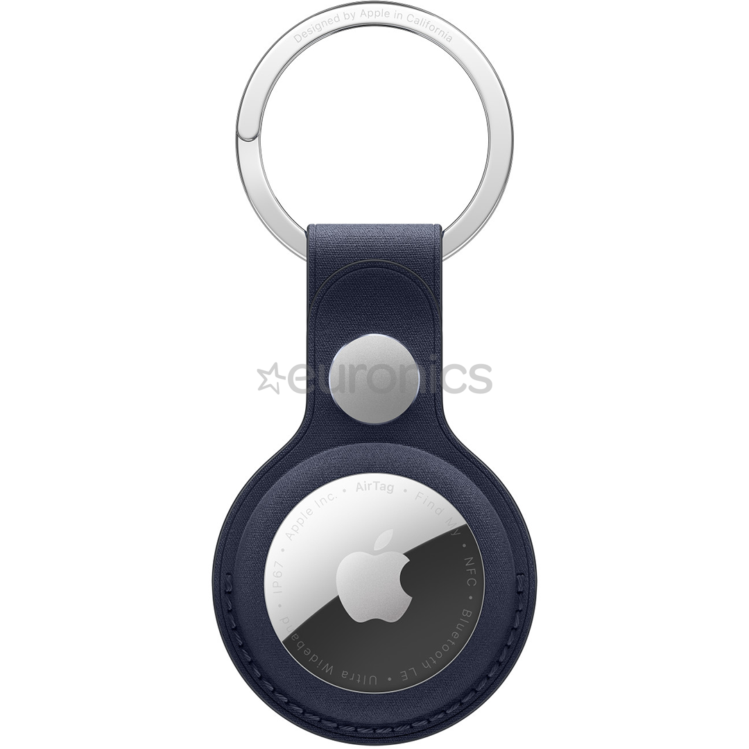 Apple AirTag FineWoven Key Ring, tumši zila - Atslēgu piekariņš