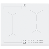 Electrolux, EcoTimer, width 59 cm, frameless, white - Built-in Induction Hob