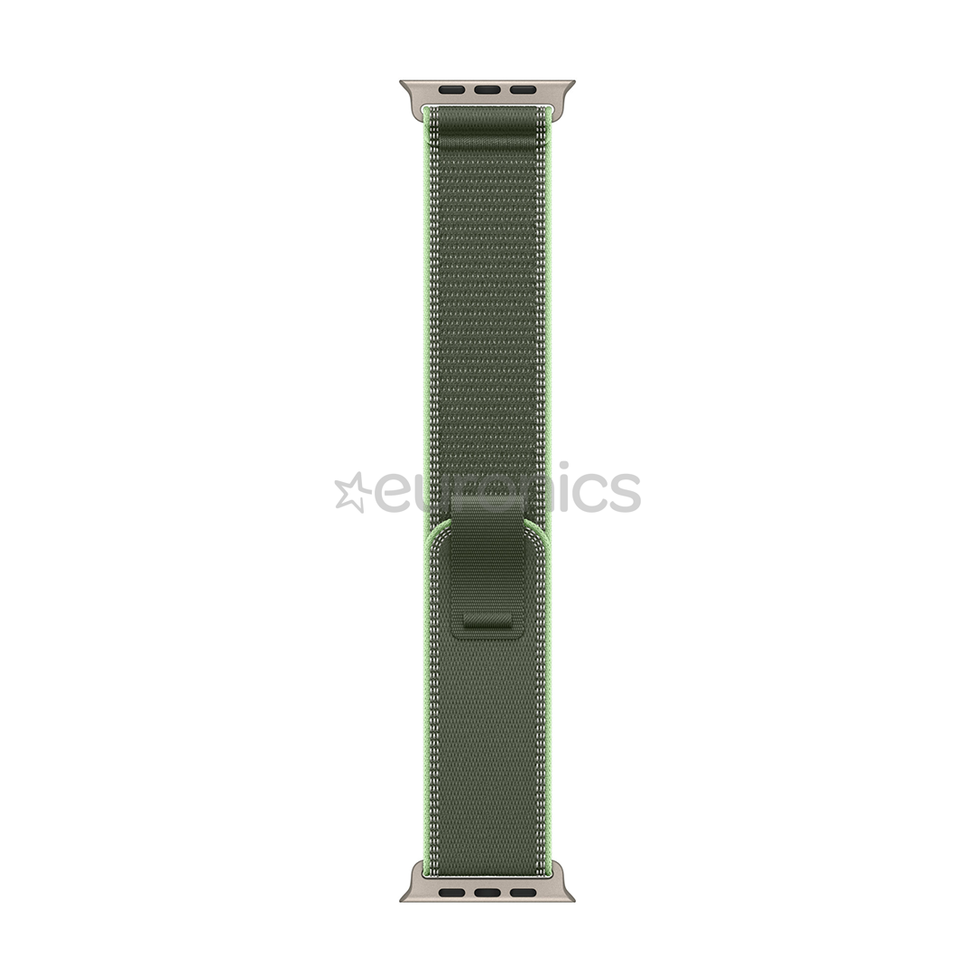 Apple Trail loop, 49 mm, M/L, nerūsējošā tērauda, zaļa - Siksniņa pulkstenim