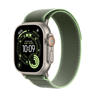 Apple Trail loop, 49 mm, M/L, nerūsējošā tērauda, zaļa - Siksniņa pulkstenim