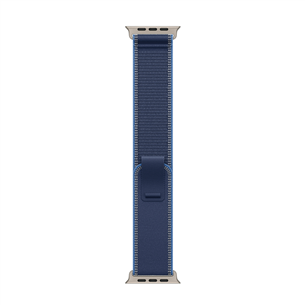 Apple Trail loop, 49 mm, S/M, nerūsējošā tērauda, zila - Siksniņa pulkstenim MFT64ZM/A
