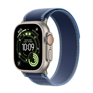 Apple Trail loop, 49 mm, S/M, nerūsējošā tērauda, zila - Siksniņa pulkstenim