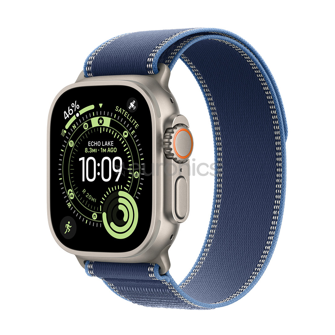 Apple Trail loop, 49 mm, M/L, nerūsējošā tērauda, zila - Siksniņa pulkstenim