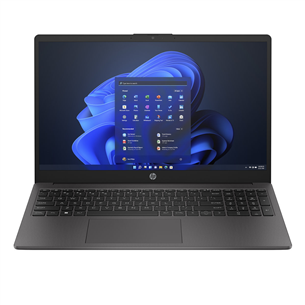 HP EliteBook 255 G10, 15,6", Ryzen 5, 8 GB, 512 GB, ENG/ITA, melna - Portatīvais dators 8A670EA