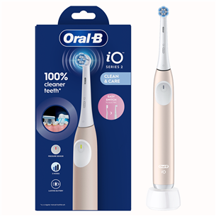 Braun Oral-B iO2, rozā zelta - Elektriskā zobu birste IO2CALMPINK