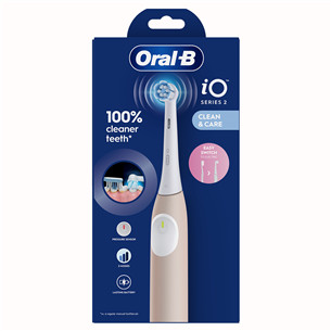Braun Oral-B iO2, rozā zelta - Elektriskā zobu birste