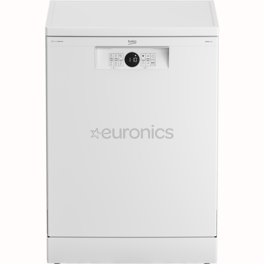 Beko, 15 komplekti, platums 59.8 cm, balta - Brīvi stāvoša trauku mazgājamā mašīna