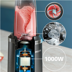 Philips 5000 Series, 1000 W, nerūsējošā tērauda - Blenderis