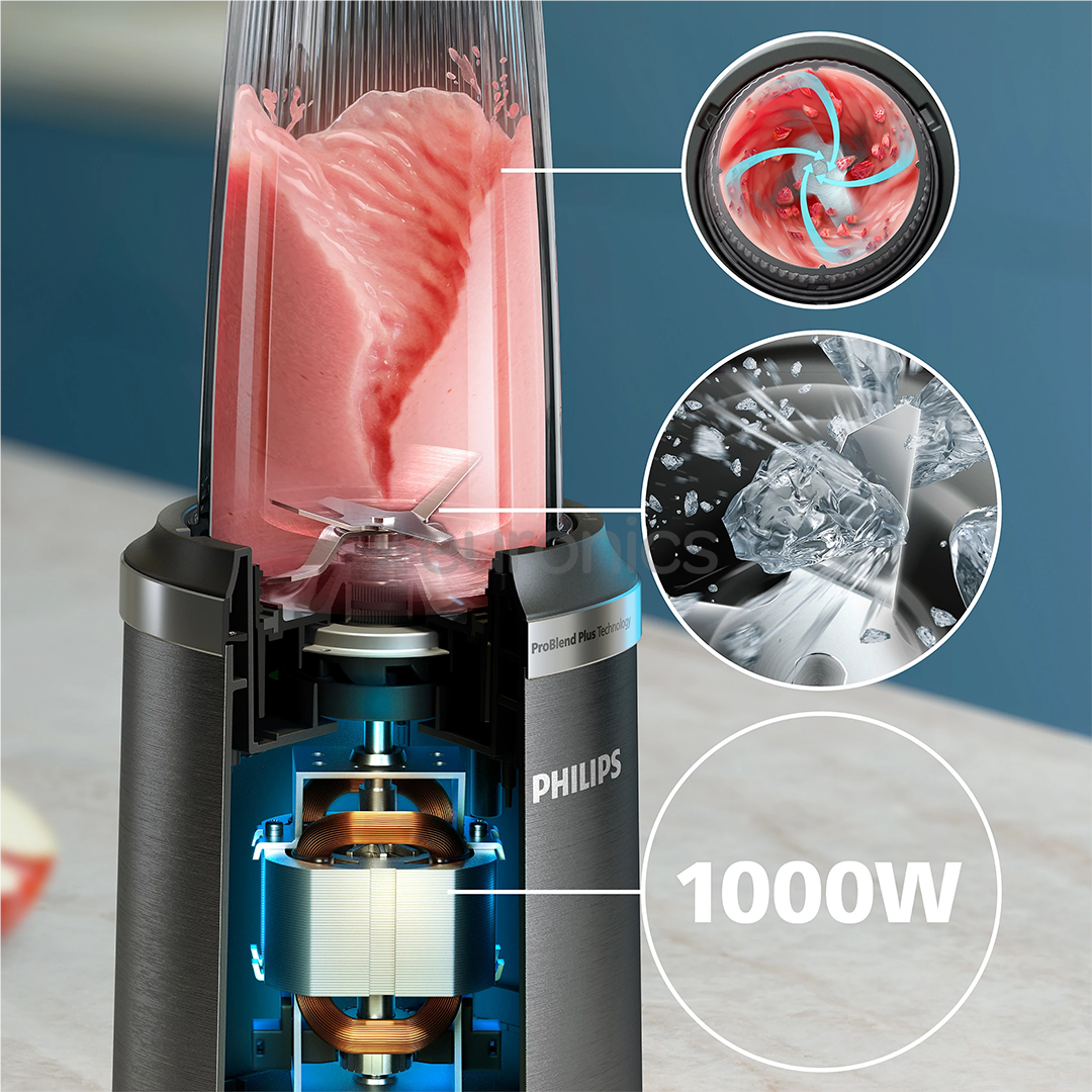 Philips 5000 Series, 1000 W, nerūsējošā tērauda - Blenderis