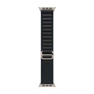 Apple Alpine Loop, 49 mm, S, nerūsējošā tērauda, melna - Siksniņa pulkstenim MFTE4ZM/A