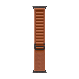 Apple Alpine Loop, 49 mm, M, melna titāna, brūna - Siksniņa pulkstenim MG9E4ZM/A
