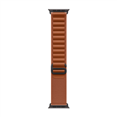 Apple Alpine Loop, 49 mm, L, melna titāna, brūna - Siksniņa pulkstenim