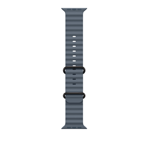 Apple Ocean Band, 49 mm, melna titāna, zila - Siksniņa pulkstenim MGCJ4ZM/A