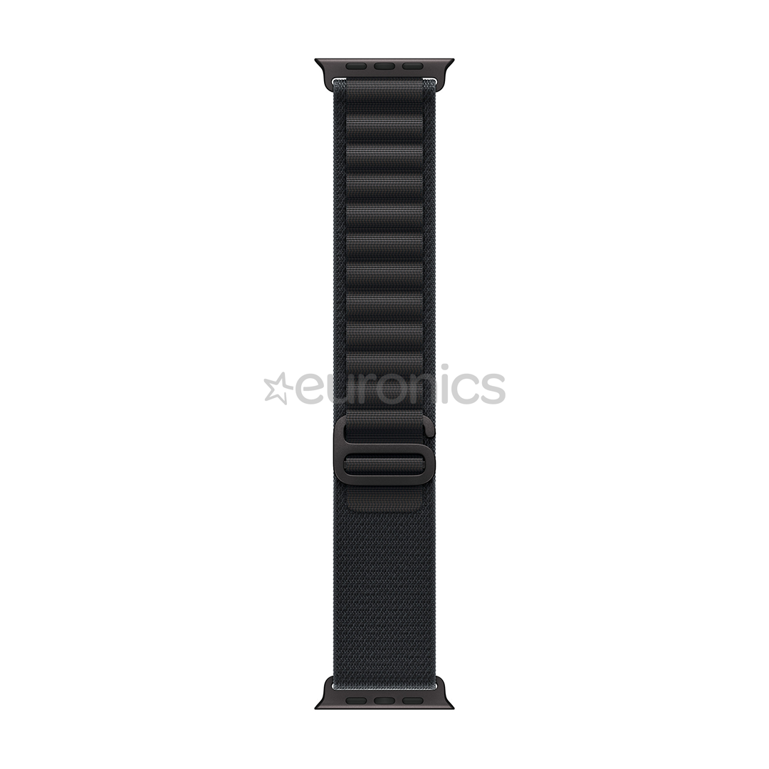 Apple Alpine Loop, 49 mm, S, black titanium, melna titāna, melna - Siksniņa pulkstenim