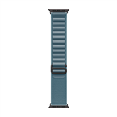 Apple Alpine Loop, 49 mm, M, melna titāna, gaiši zila - Siksniņa pulkstenim