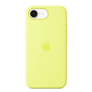 Apple Silicone Case, iPhone 16e, dzeltena - Apvalks viedtālrunim MGYW4ZM/A