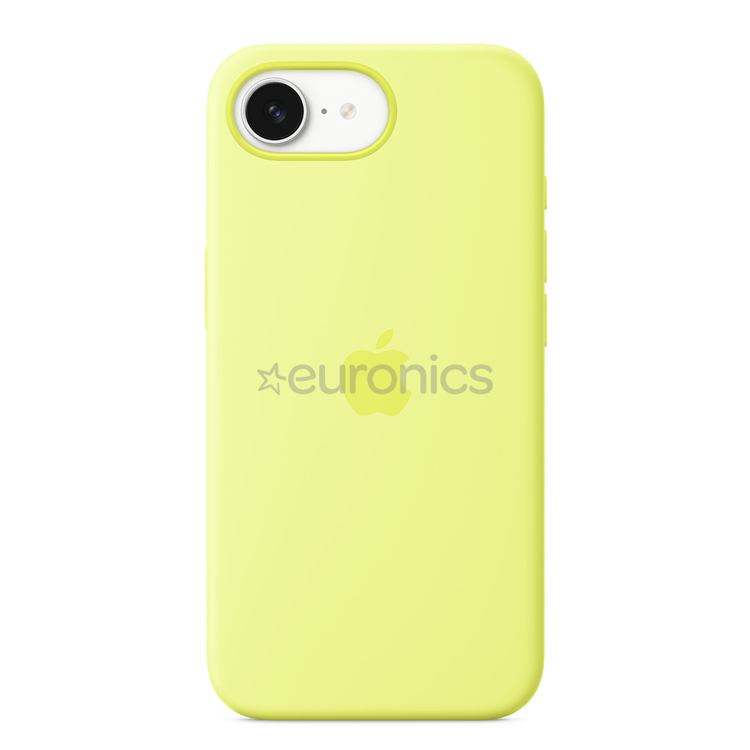Apple Silicone Case, iPhone 16e, neon yellow - Case