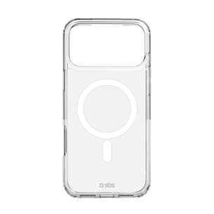 SBS D3O Extreme Mag Case, iPhone 17 Pro Max, caurspīdīga - Apvalks viedtālrunim TED3OMAGCOVIP1769